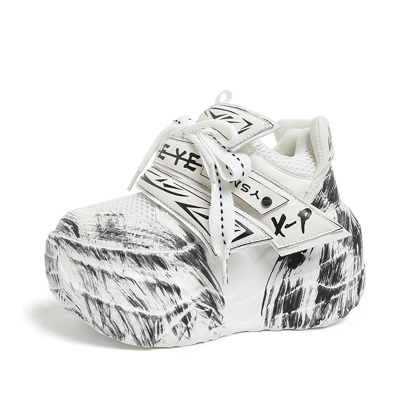Running Shoes - Lovely Kawaii Women sneakers wedge casual