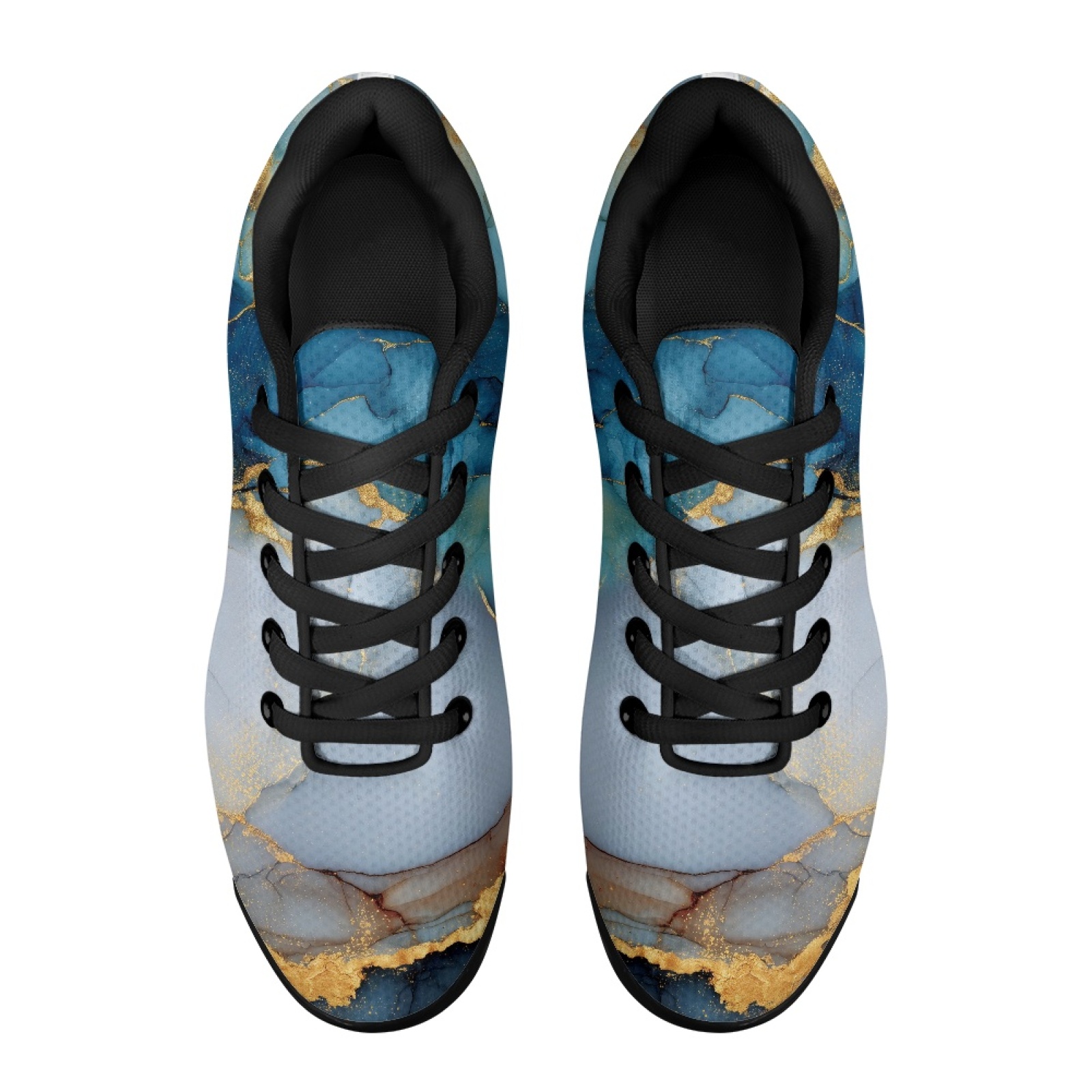 PENSTROLL Blue Gold Vein Tenni - огляд і ціна Air Cushion Jogger Shoes Men