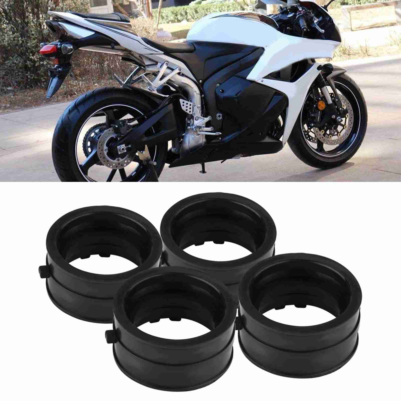 4Pcs Black Plastic Motorcycle  - огляд і ціна Boots