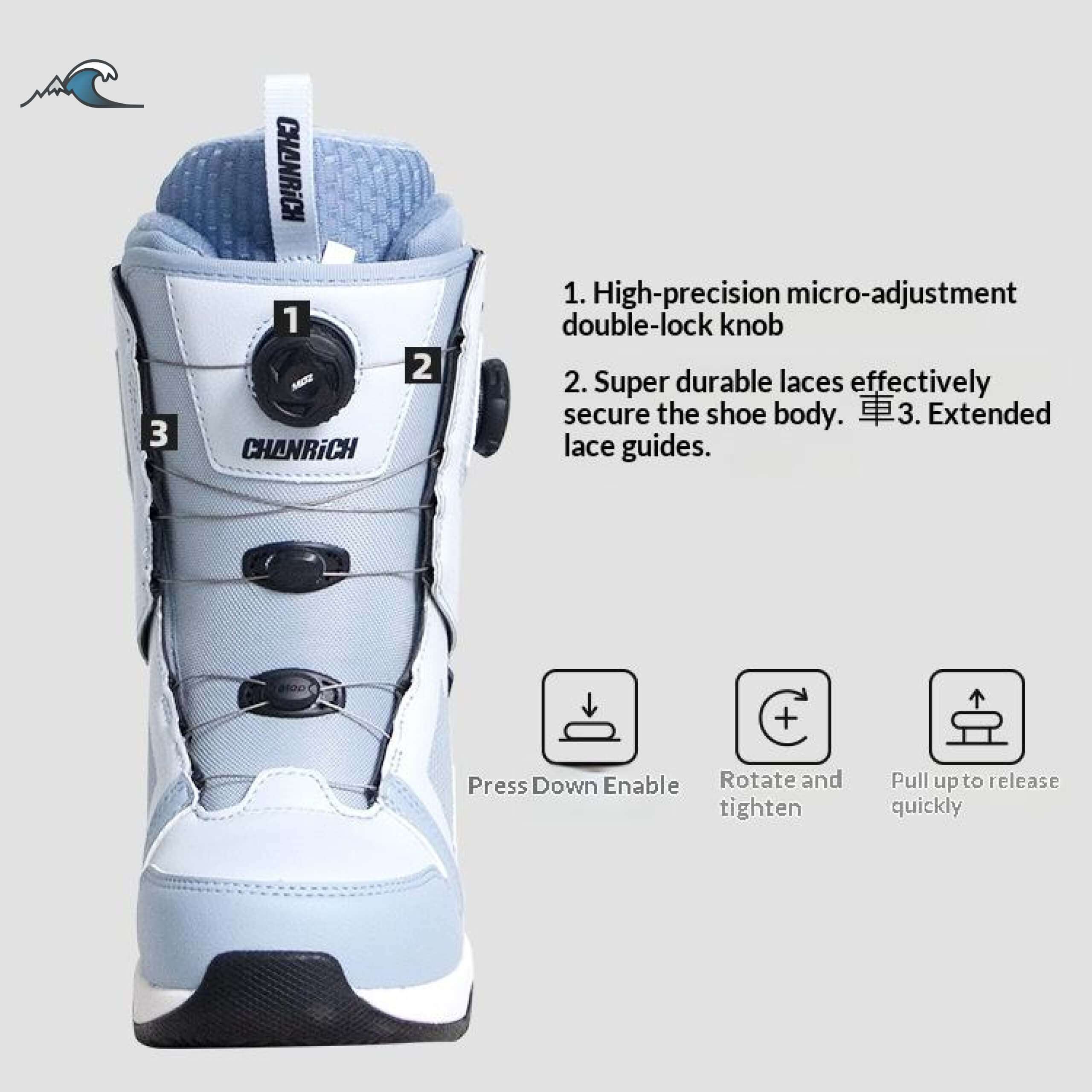 Freestyle Snowboard Boots Wate - огляд і ціна Boots