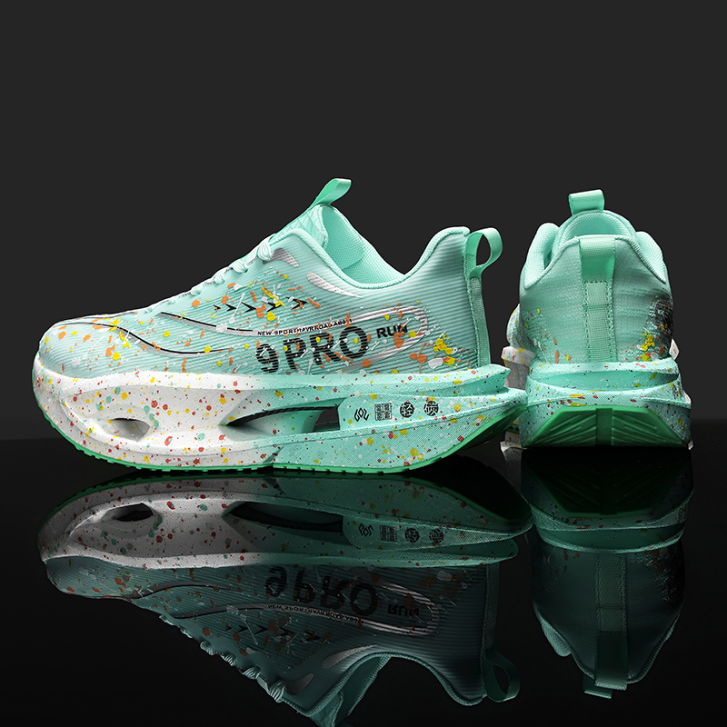New Soft Sole Cushioning Men's - огляд і ціна Reflective Night Running Shoes
