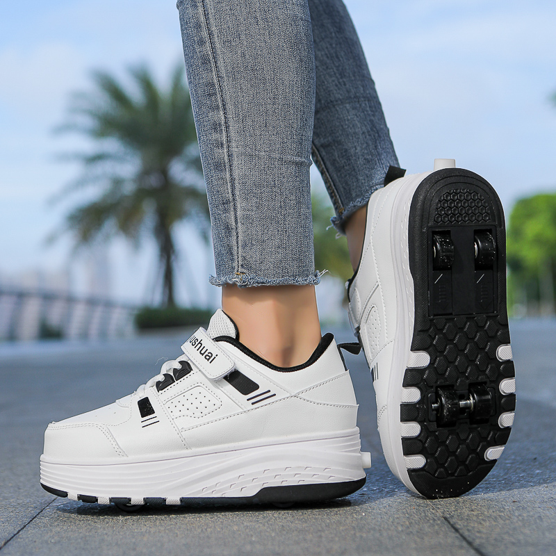 Kids 4‑Wheel Retractable Rolle - огляд і ціна Running Shoes