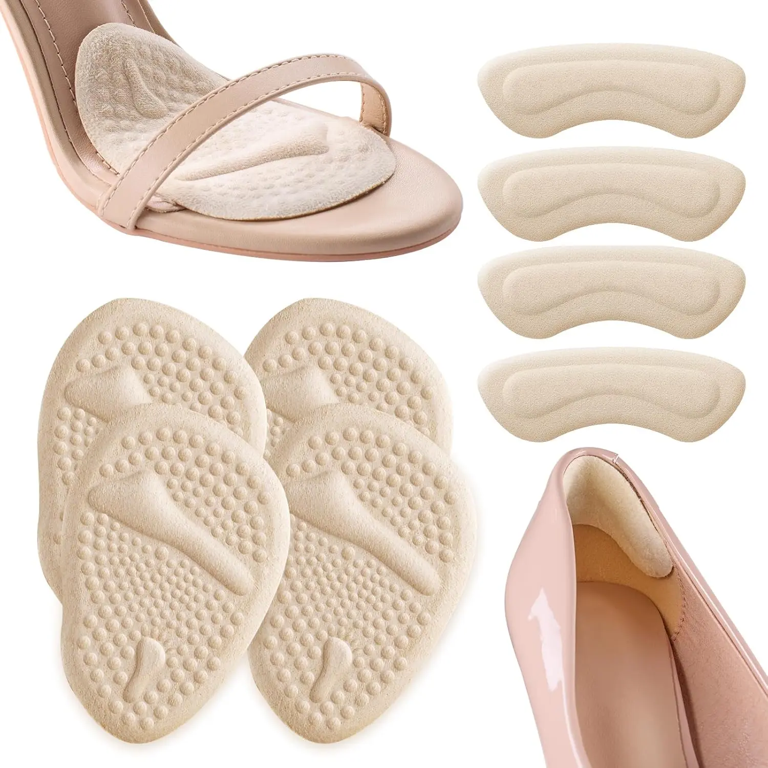 2 Sets Heel Pads, Ball of Foot - огляд і ціна Heels