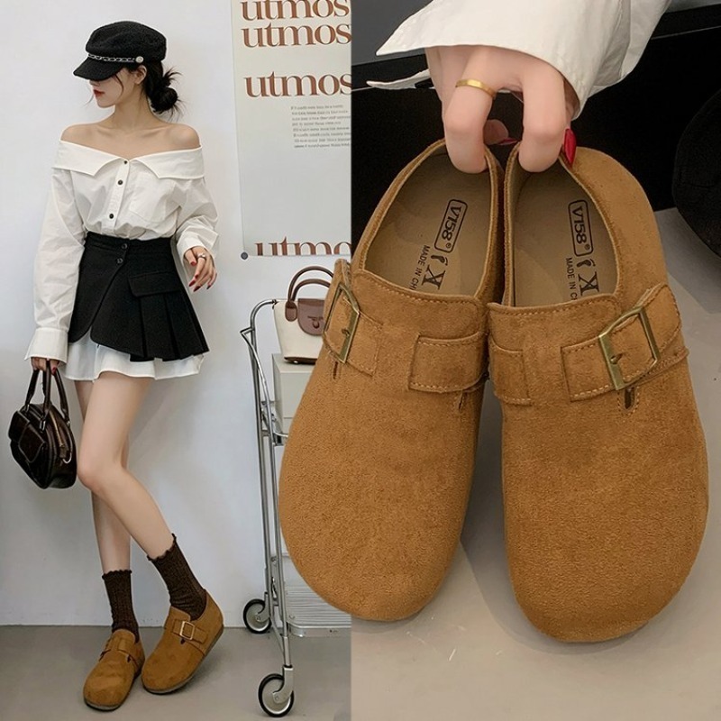 Women Suede Closed Back Birken - огляд і ціна Heels